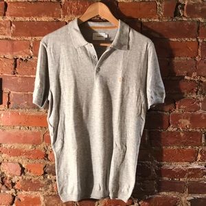 Farah Soft Wool Blend Short Sleeve Sweater, sz M